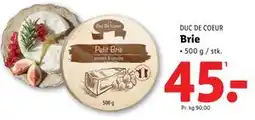 Lidl Brie, DKK 45 tilbud