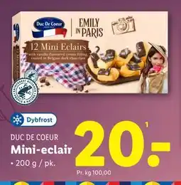 Lidl Mini-eclair, DKK 20 tilbud