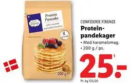 Lidl Proteinpandekager, DKK 25 tilbud