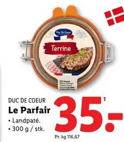 Lidl Le Parfair, DKK 35 tilbud