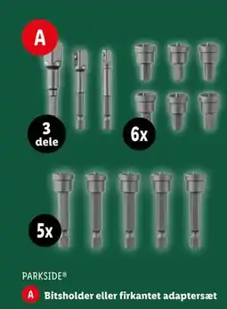Lidl Bitsholder eller firkantet adaptersæt, DKK 19 tilbud