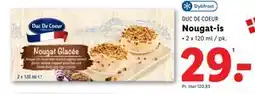 Lidl Nougat-is, DKK 29 tilbud