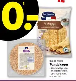 Lidl Pandekager, DKK 20 tilbud