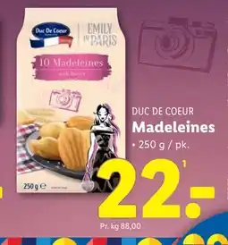 Lidl Madeleines, DKK 22 tilbud