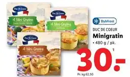 Lidl Minigratin, DKK 30 tilbud