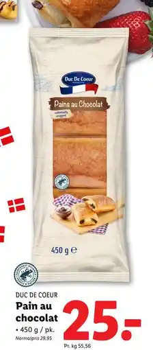 Lidl Pain au chocolat, DKK 25 tilbud