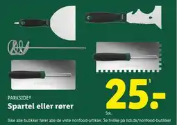 Lidl Spartel eller rører, DKK 25 tilbud