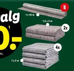 Lidl Afdækningsfilt, DKK 50 tilbud