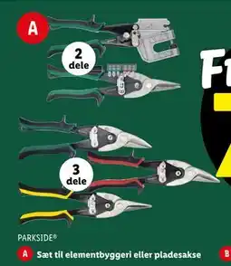 Lidl Sæt til elementbyggeri eller pladesakse, DKK 79 tilbud