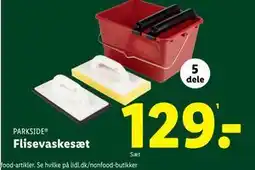 Lidl Flisevaskesæt, DKK 129 tilbud