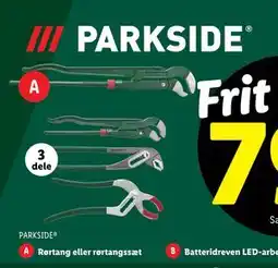 Lidl Rørtang eller rørtangssæt, DKK 79 tilbud