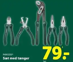 Lidl Sæt med tænger, DKK 79 tilbud