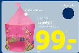 Lidl Legetelt, DKK 99 tilbud