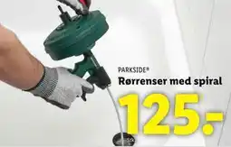 Lidl Rørrenser med spiral, DKK 125 tilbud