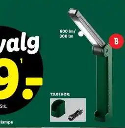 Lidl Batteridreven LED-arbejdslampe, DKK 79 tilbud