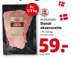 Lidl Dansk oksecuvette, DKK 59 tilbud