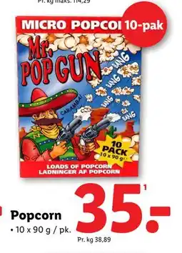 Lidl Popcorn, DKK 35 tilbud