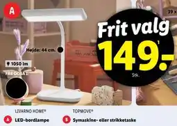 Lidl LED-bordlampe, DKK 149 tilbud