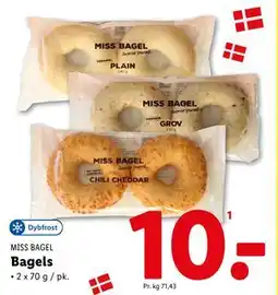 Lidl Bagels, DKK 10 tilbud