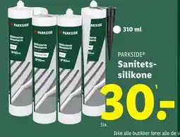 Lidl Sanitetssilikone, DKK 30 tilbud
