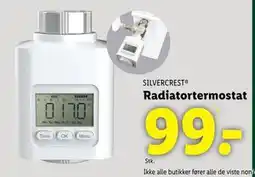 Lidl Radiatortermostat, DKK 99 tilbud