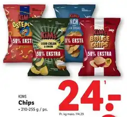 Lidl Chips, DKK 24 tilbud