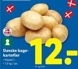 Lidl Danske bagekartofler, DKK 12 tilbud