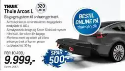 Thansen Thule Arcos L, DKK 9999 tilbud