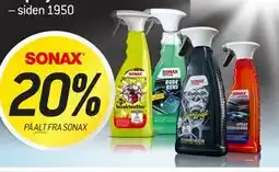 Thansen 20% PÅ ALT FRA SONAX tilbud