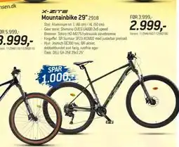 Thansen Mountainbike 29, DKK 2999 tilbud