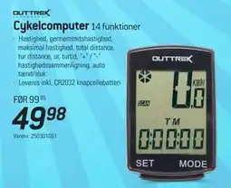 Thansen Cykelcomputer, DKK 49.98 tilbud