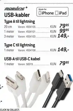 Thansen Type A til lightning tilbud