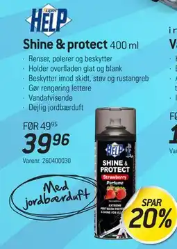 Thansen Shine & protect, DKK 39.96 tilbud