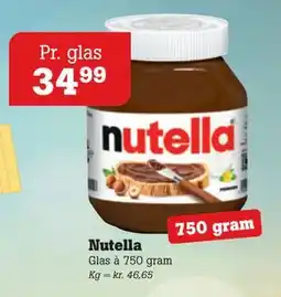 Poetzsch Padborg Nutella, DKK 34.99 tilbud