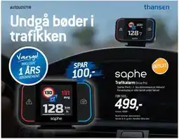 Thansen Trafikalarm, DKK 499 tilbud