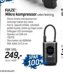 Thansen Mikro kompressor, DKK 249 tilbud