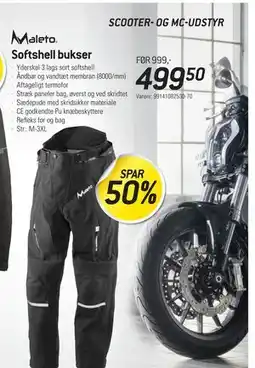 Thansen Softshell bukser, DKK 499.5 tilbud