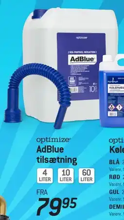 Thansen AdBlue tilsætning tilbud
