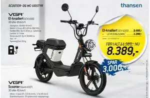 Thansen El-knallert, DKK 8389 tilbud