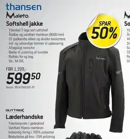 Thansen Softshell jakke, DKK 599.5 tilbud