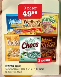 Poetzsch Padborg Storck slik, DKK 49.99 tilbud
