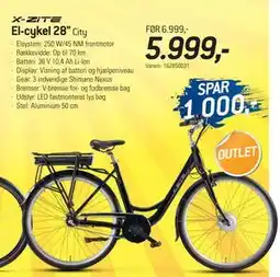 Thansen El-cykel 28, DKK 5999 tilbud