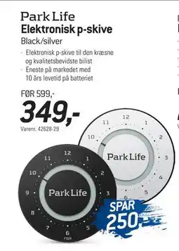 Thansen Elektronisk p-skive, DKK 349 tilbud