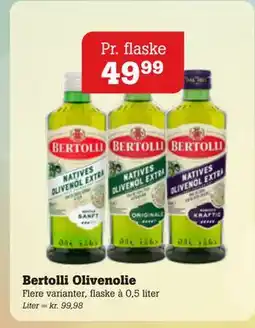 Poetzsch Padborg Bertolli Olivenolie, DKK 49.99 tilbud