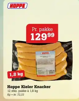 Poetzsch Padborg Hoppe Kieler Knacker, DKK 129.99 tilbud