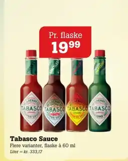 Poetzsch Padborg Tabasco Sauce, DKK 19.99 tilbud