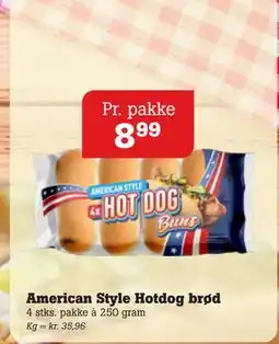 Poetzsch Padborg American Style Hotdog brød, DKK 8.99 tilbud
