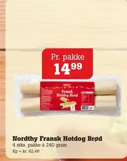 Poetzsch Padborg Nordthy Fransk Hotdog Brød, DKK 14.99 tilbud