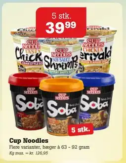 Poetzsch Padborg Cup Noodles, DKK 39.99 tilbud