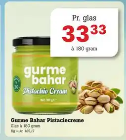 Poetzsch Padborg Gurme Bahar Pistaciecreme, DKK 33.33 tilbud